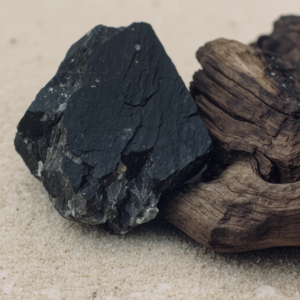 About Us 7 Handcrafted Jewelry by Yuano: Ethically sourced raw obsidian and petrified wood fragments.