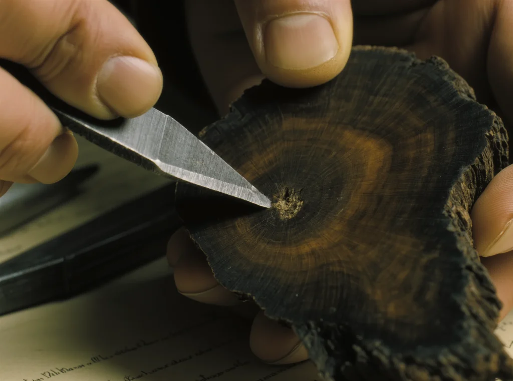 About Us 22 Handcrafted Jewelry by Yuano: The artisanal carving of organic mineral structures.