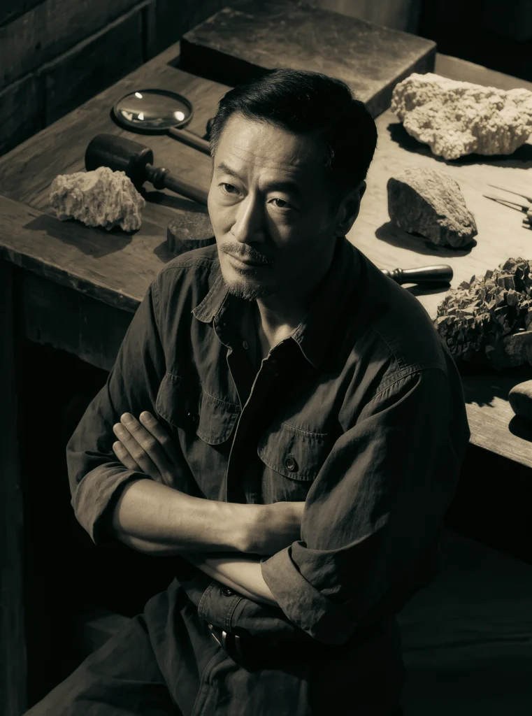 About Us 17 Handcrafted Jewelry by Yuano: Shan, our Seeker of Raw Elements and expert mineralogist.